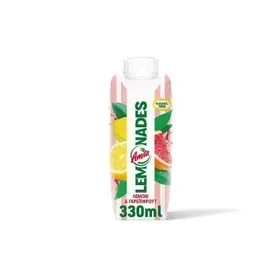 AMITA LEMONADES Λεμόνι & Γκρέιπφρουτ 330ml