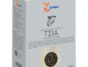 3 ΑΛΦΑ Βιολογικοί σπόροι τσια χ/γ 350 GR