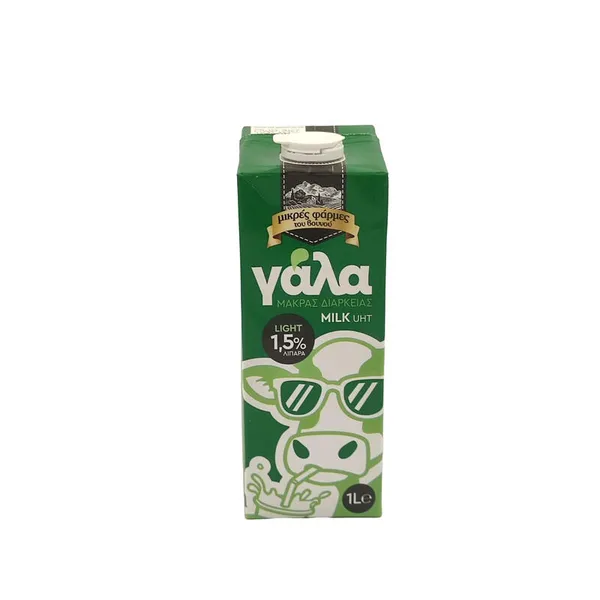 γάλα μακράς διάρκειας πλήρες ή light 1lt