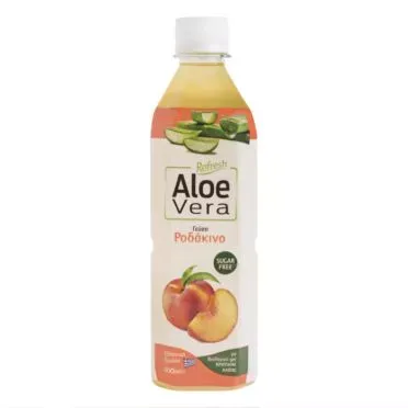 REFRESH ALOE VERA ΠΟΤΟ ΜΕ ΓΕΥΣΗ ΡΟΔΑΚΙΝΟ 500ML