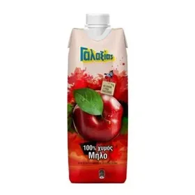 ΓΑΛΑΞΙΑΣ 100% ΧΥΜΟΣ ΜΗΛΟ 1LT.