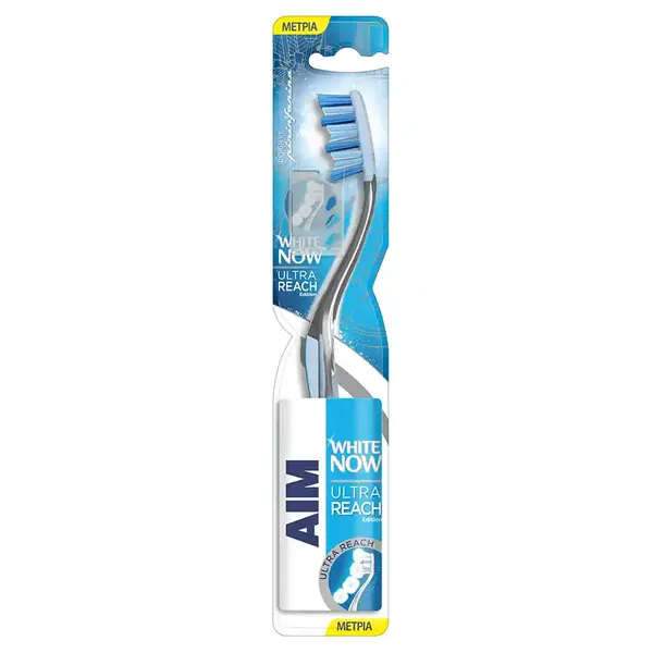 Aim Οδοντόβουρτσα White Now Μέτρια 1 τεμ