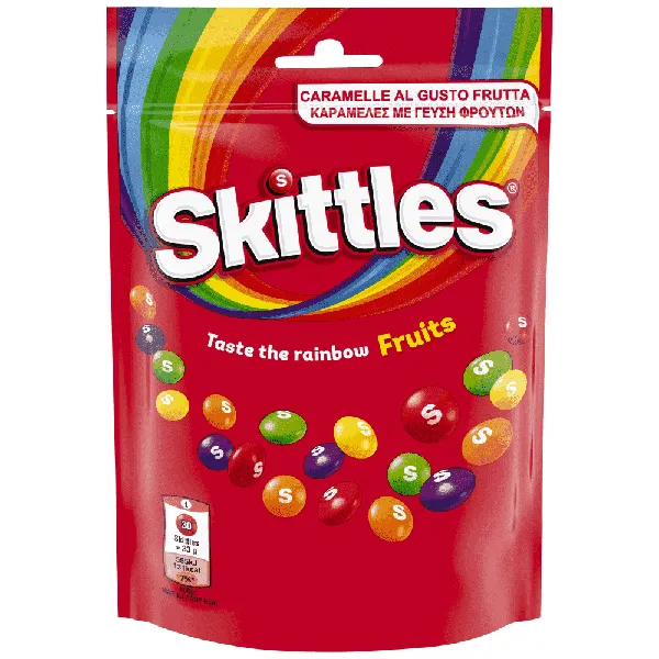 Skittles Fruit καραμελάκια 136g