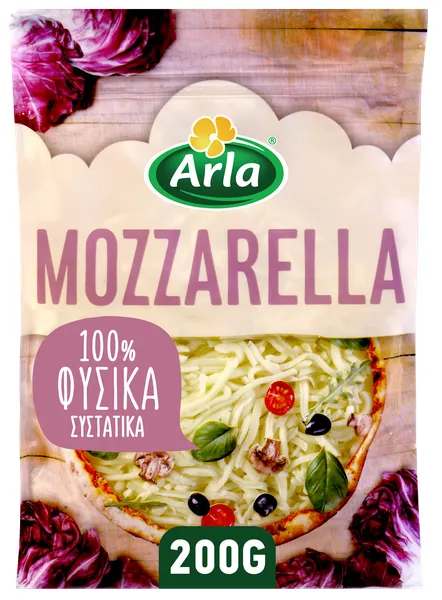 Mozzarella τριμμένη 200γρ