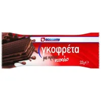 γκοφρέτα γέμιση κρ. κακάο ή γάλα 32γρ.