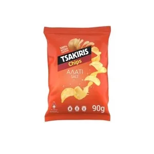 Tsakiris Chips Αλάτι 90g