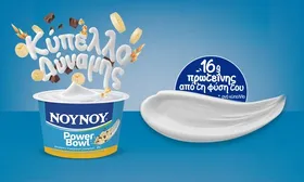 PowerBowl επιδόρπιο γιαουρτιού με γεύση δημητριακά