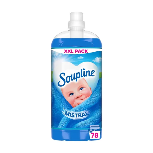 SOUPLINE Μαλακτικό Ρούχων Συμπυκνωμένο Mistral 92 πλύσεις