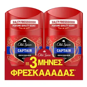 Old Spice Captain Αποσμητικό Στικ 2x50ml.