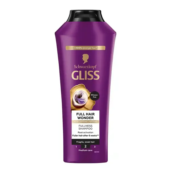 Schwarzkopf Gliss Full Hair Wonder Σαμπουάν 400ml