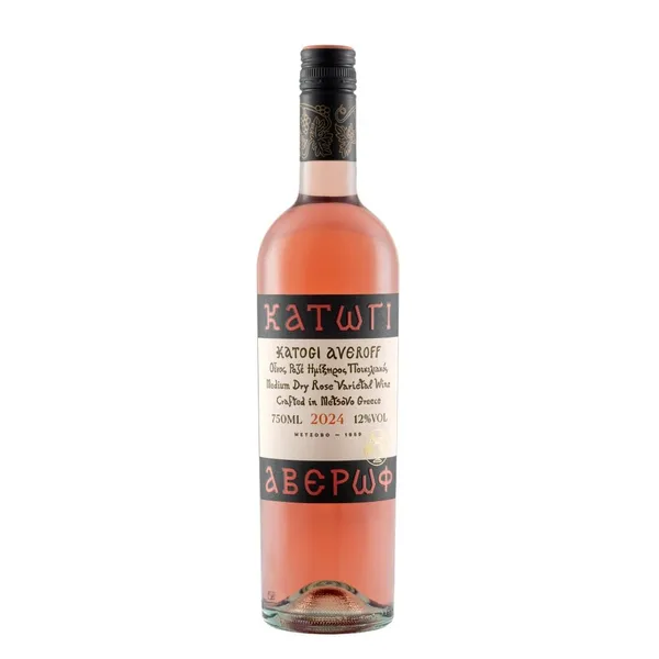 ΚΑΤΩΓΙ ΑΒΕΡΩΦ Οίνος Ροζέ Ημίξηρος 750ml