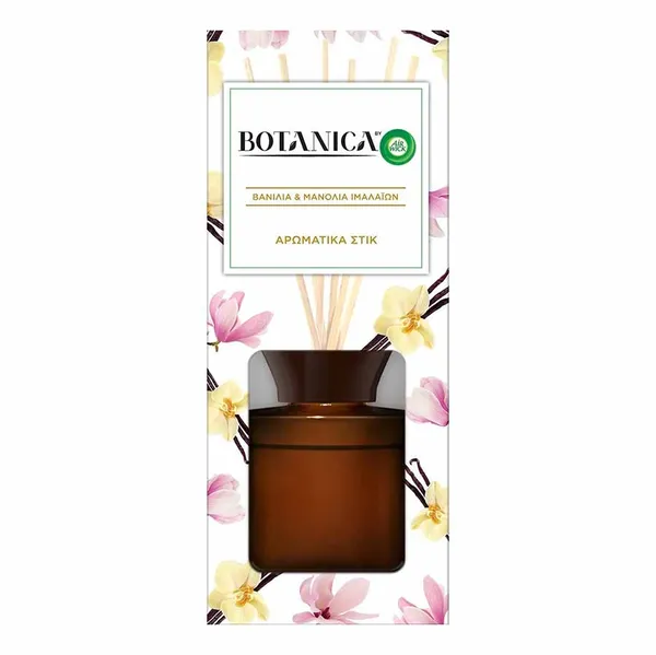 Airwick Botanica Αρωματικό Χώρου Στικ Βανίλια & Μανόλια Ιμαλαΐων 80ml.