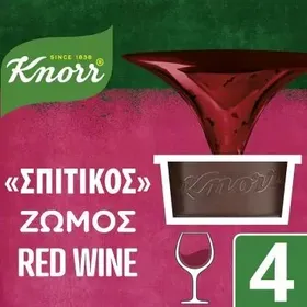 KNORR ΖΩΜΟΣ ΕΚΧ. ΚΟΚΚΙΝ. ΚΡΑΣΙΟΥ 8Χ104ΓΡ