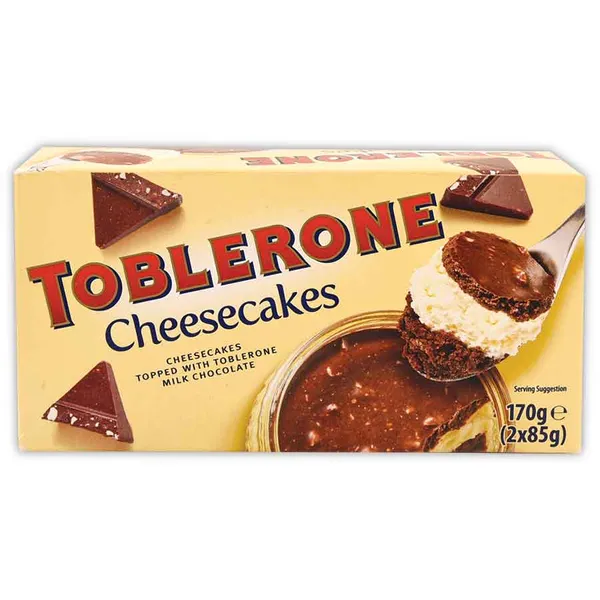 Cheesecakes toblerone DESSERT FACTORY 2X85γρ.