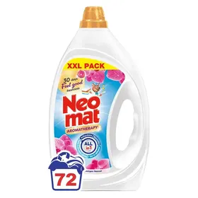 NEOMAT Aromatherapy Υγρό Απορρυπαντικό Πλυντηρίου Ρούχων Μαλαισιανή Ορχιδέα 72μεζ 3,24lt