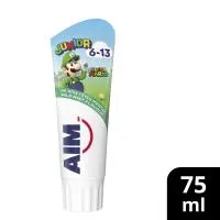 Aim Οδοντόκρεμα  6-13Ετών 75ml. (Διάφορα Σχέδια)