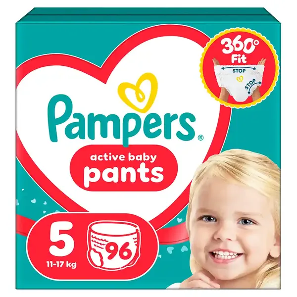 PAMPERS Pants Πάνες No5 11-17kg 96τεμ
