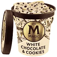 MAGIC Παγωτό White Chocolate & Cookies 305g