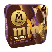 MAGIC Mini Double Ξυλάκια Caramel Chocolate Χωρίς γλουτένη 6τεμ 282g (330ml)