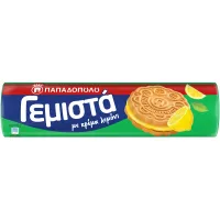 ΠΑΠΑΔΟΠΟΥΛΟΥ Γεμιστά Μπισκότα με Κρέμα Λεμόνι 200g