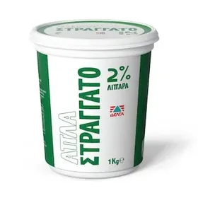 ΔΕΛΤΑ Γιαούρτι Απλά Στραγγάτο 2% 1kg