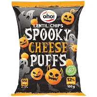 Oho Spooky Puffs Από Φακή Τυρί 100gr