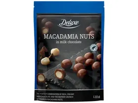 Macadamia ξηροί καρποί Σοκολάτα γάλακτος, καραμέλα-μέλι