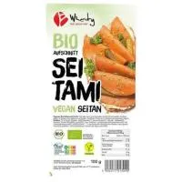 Βιολογικές Χορτοφαγικές Φέτες Seitami τ. Σαλάμι Αέρος Wheaty 9 τμχ- 100g