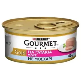 GOURMET GOLD ΜΟΥΣ ΜΕ ΜΟΣΧΑΡΙ ΓΙΑ ΓΑΤΑΚΙΑ 85g