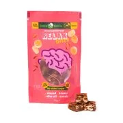 GREEN EARTH Relax Μπουκιές με Αμύγδαλο & Μπανάνα Vegan Βιολογικές Χωρίς γλουτένη Χωρίς προσθήκη ζάχαρης 70g