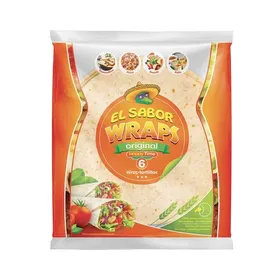 El Sabor Wraps Ολικής Άλεσης 245gr 4τμχ