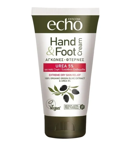 FARCOM ECHO κρέμα χεριών 75ml (ενυδατική / επανορθωτική / urea)