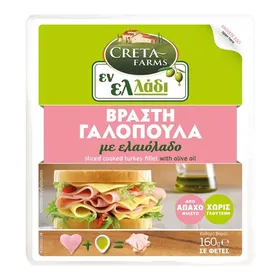 Εν Ελλάδι Βραστή Γαλοπούλα με Ελαιόλαδο σε φέτες