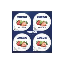 Zuegg Μαρμελάδα Φράουλα Μερίδες 4x25gr