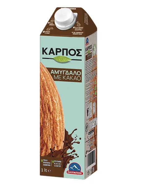 ΟΛΥΜΠΟΣ Καρπός ρόφημα αμυγδάλου χωρίς ζάχαρη Ίλιτ