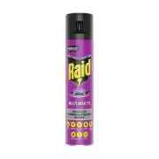 RAID Multi Insects Εντομοκτόνο για Κατσαρίδες & Κουνούπια 300ml