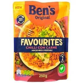 BEN'S Ρύζι Favourites Chilli Con Carne 250g