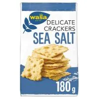 Κράκερς με Θαλασσινό Αλάτι Wasa 180g
