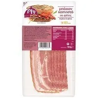 My Gusto Μπέικον Καπνιστό Χωρίς Γλουτένη 100gr