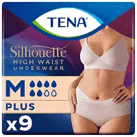 Tena Silhouette Plus Medium Creme Πάνες Ακράτειας 9 τεμ.