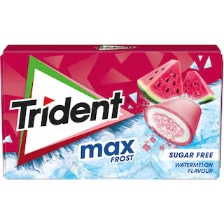 TRIDENT Τσίχλες Max Frost Καρπούζι 20g