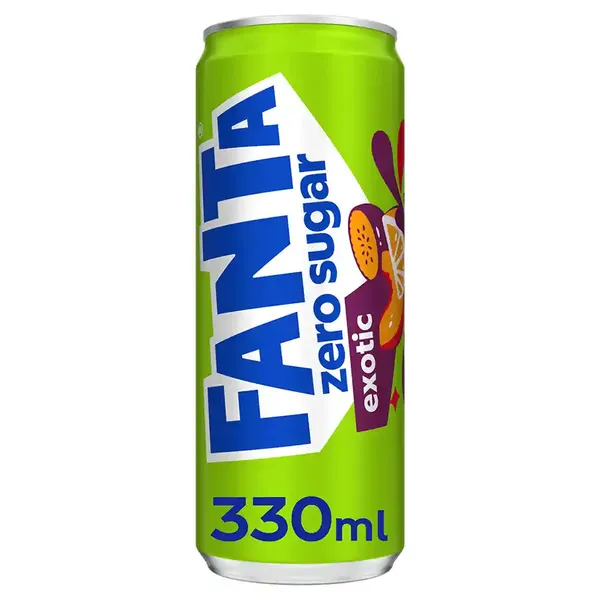Fanta Exotic Zero 330ml.