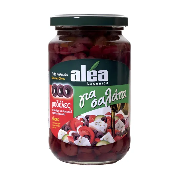 Ελιές Καλαμών ALEA LACONICA ροδέλες για Σαλάτα 180g