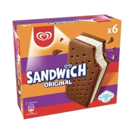 Algida Sandwich Παγωτό 100ml x 6
