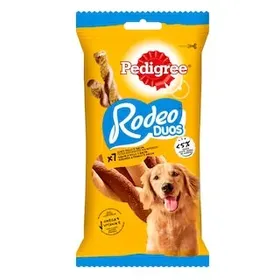 PEDIGREE Snack Σκύλων Rodeo Duos Κοτόπουλο και Μπέικον 123g