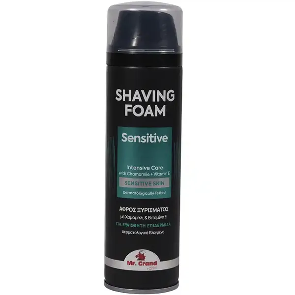 MrGrand Αφρός Ξυρίσματος Nature Touch Sensitive 250ml.