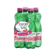 ΖΑΓΟΡΙ Ανθρακούχο Νερό Ροζ Γκρέιπφρουτ 4x500ml