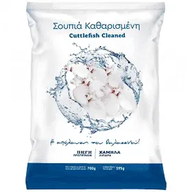 Σουπιά Καθαρισμένη Κατεψυγμένη 595gr