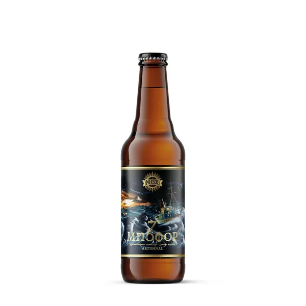 ΝΗΣΟΣ Μπίρα 7 Μποφόρ Dark Pilsner Φιάλη 330ml