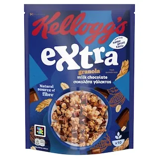 KELLOGGS Δημητριακά Extra Σοκολάτα Γάλακτος 450g